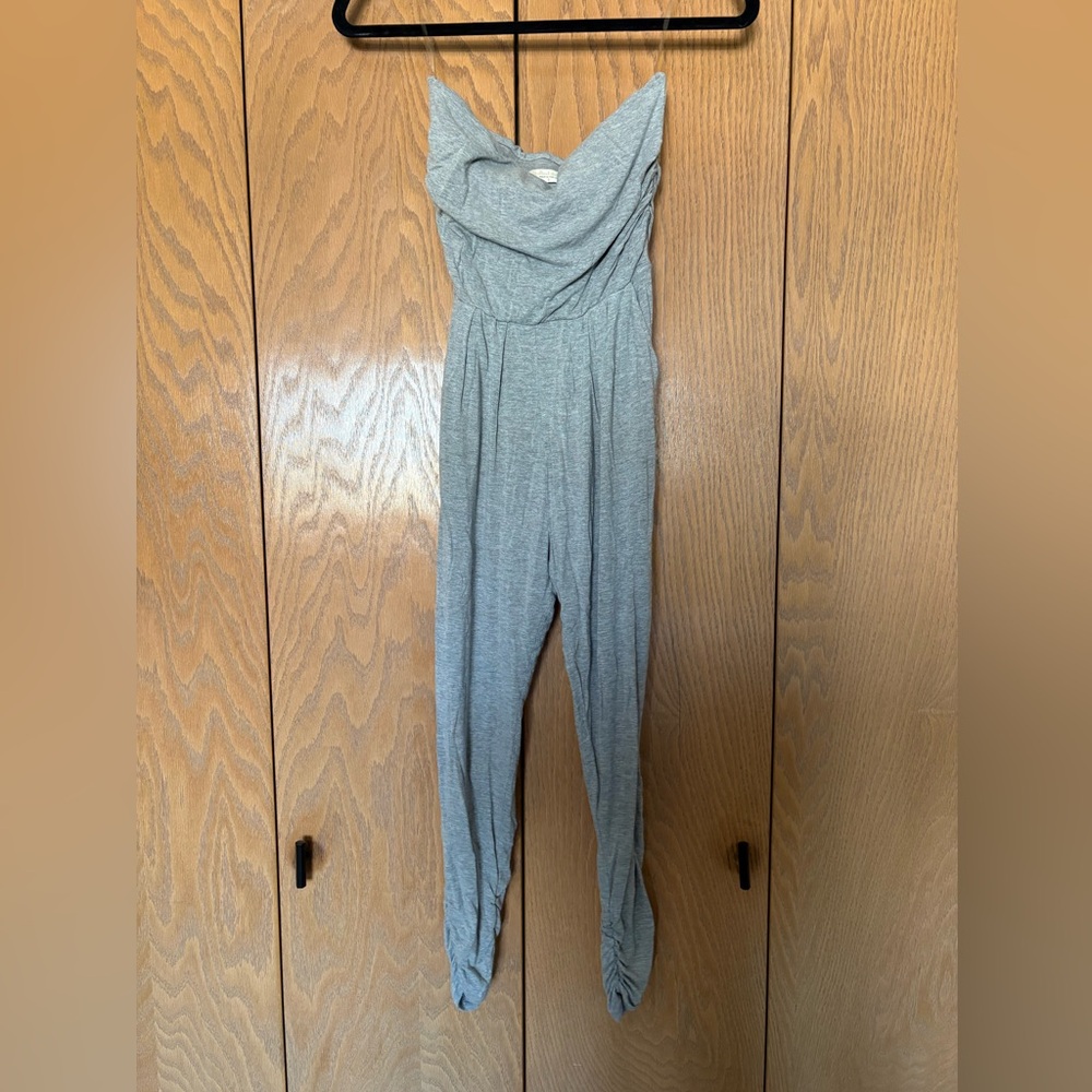 Altar'd State Light Gray Jumpsuit
